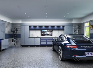 Porządek w garażu garaż